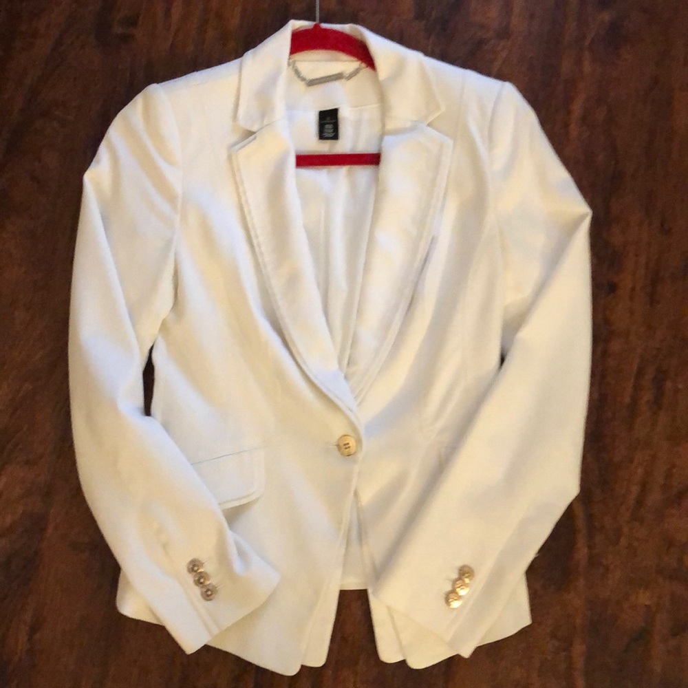White Blazer